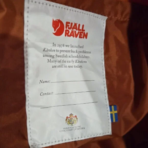 Fjällräven Kånken Classic - Terracotta Brown (Lightly Used) - Picture 6 of 8